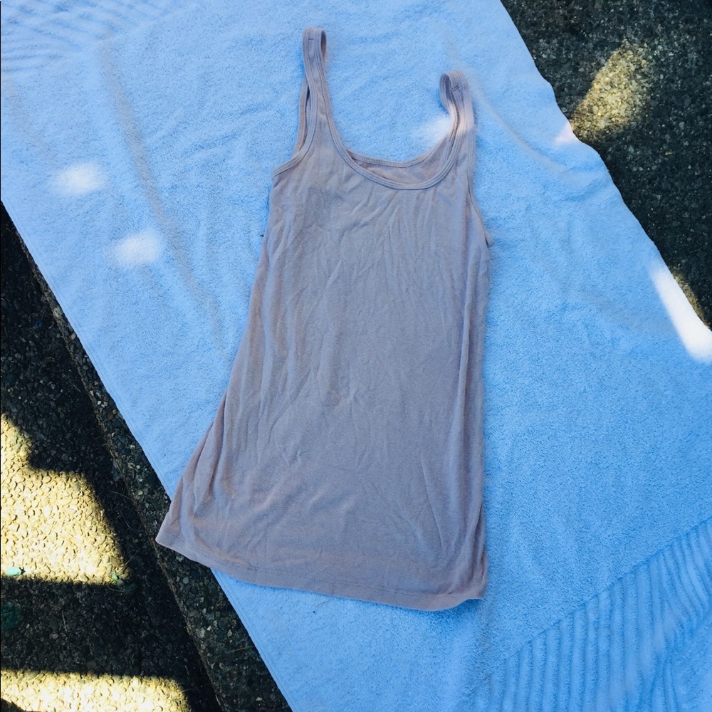 TAMI nude layering tank